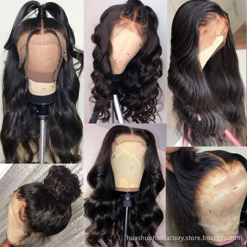 Transparent Hd Lace Frontal Wig,13x6 Lace Front Human Hair Wigs With Baby Hair,Transparent Lace Front Wigs For Black Women